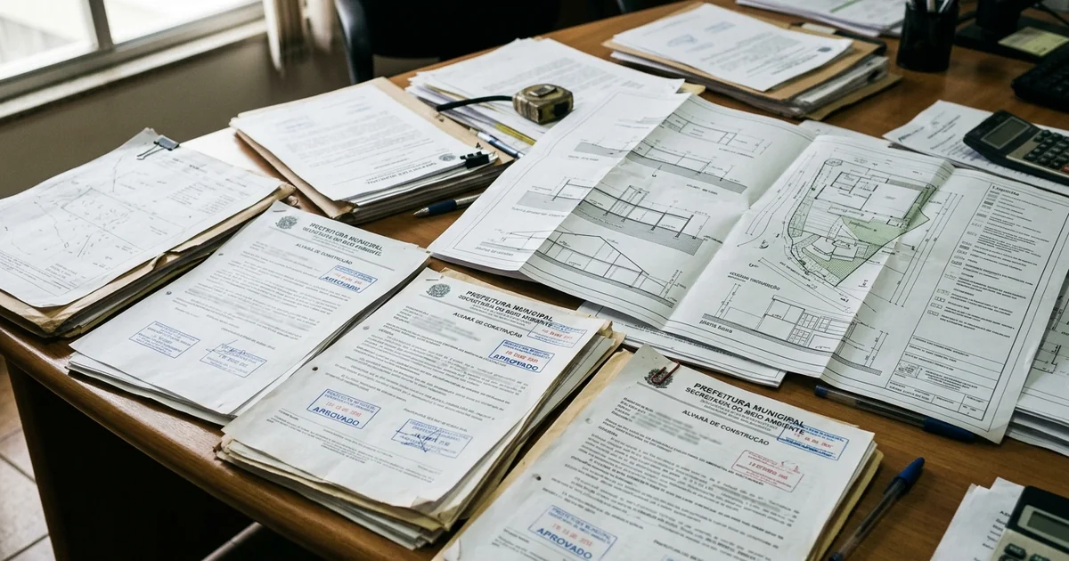 Documentos e licenÃ§as para terraplanagem legal: ART, alvarÃ¡ e CTR